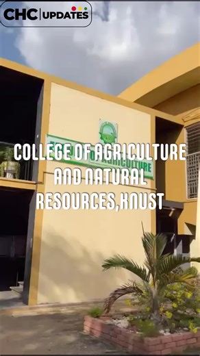 The College of Agriculture and Natural Resources (CANR) at the KNUST is a leading hub for agricultural innovation, sustainable resource management, and food systems development. #KNUST #CampusHypeCrew🇬🇭