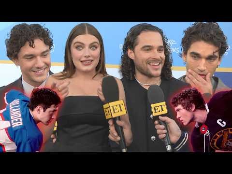 Off Campus Cast REACTS to Heated Rivalry Comparisons (Exclusive)