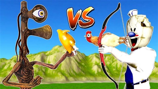 Siren Head with Ice Scream 4 and Rooster Wings - Scary Teacher 3D and More Coffin Dance Compilation | BriannaPlayz and PrestonPlayz