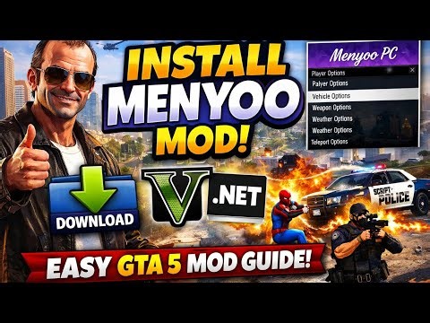 GTA 5 Menyoo Mod Menu Installation | Simple & Easy Tutorial