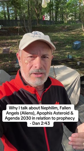 Why I talk about nephilim, fallen angels (aliens), agenda 2030 & Apophis asteroid in relation to prophecy #prophecy #tiktok #endtimes #christiantiktok #fyp