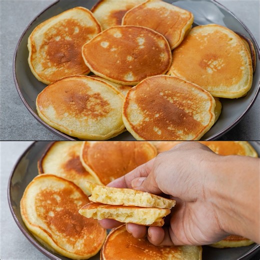 If You Have 1 Egg, Yogurt & Flour, In 5 Minutes You Can Make This Fluffy Pancake | Easy & Quick Pancake Recipe | N'Oven Foods