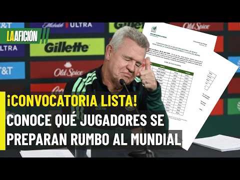Surprises in the Mexican national team: these are the players called up for the 2026 World Cup