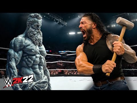 Apollo Warrior vs. Roman Reigns (WWE 2K22) - Rematch