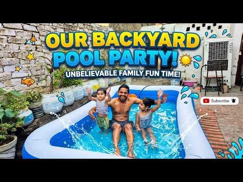 Best Pool Party Ever | Fun Unlimited 😎| Backyard Pool Party #swimmingpool ‪@Manndy_Shaweta‬