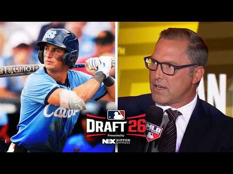 Did Boston Red Sox reach with UNC shortstop Jake Schaffner at No. 20? | 2026 MLB Draft | MLB on NBC