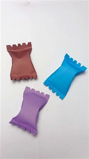 How to Make Cute Paper Chocolate 🍫🥰 | Easy Origami DIY #Shorts