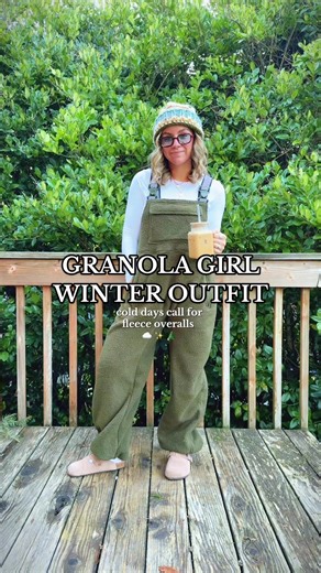 Cozy Fleece Overalls for Winter Camping Adventures