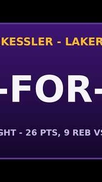 Walker Kessler Goes Perfect 12-for-12 in Lakers Debut vs Warriors | NBA News