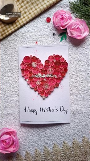 DIY Mother's Day Card 💕। #mothersday #card #viralnow #trendingshorts