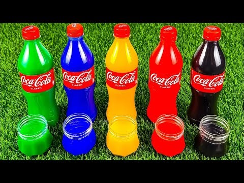 EXPERIMENT: Big Toothpaste Eruption from Giant Coca-Cola Rocket, Mtn Dew, Fanta, Cola and Mentos