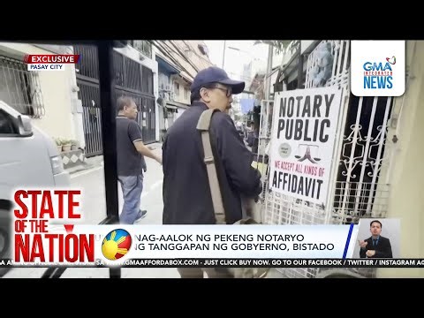 Group offering fake notary services outside government office, exposed | SONA