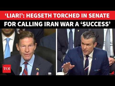 ‘Only Liars Would Call This A Win!’: Senator Blumenthal SCOLDS Hegseth For ‘Applauding’ Iran War