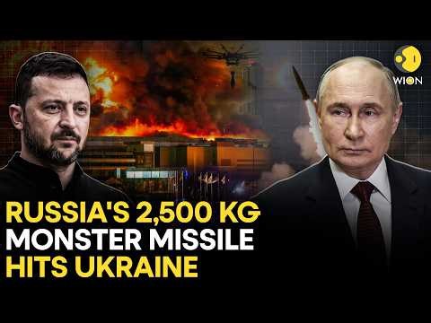 Russia-Ukraine War LIVE: Putin's New Nightmare Weapon? 2,500 Kg Monster Missile Unleashed | WION