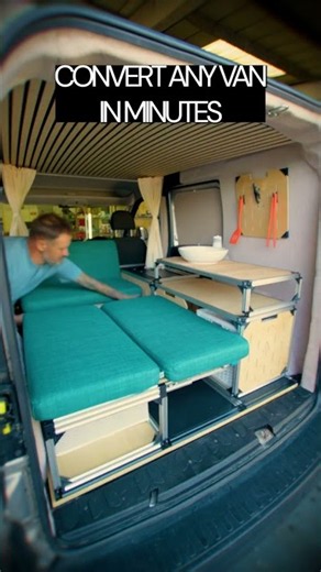 Build Your Camper in Minutes, Not Months! #VanConversion #ModularCamper #DIYCamper