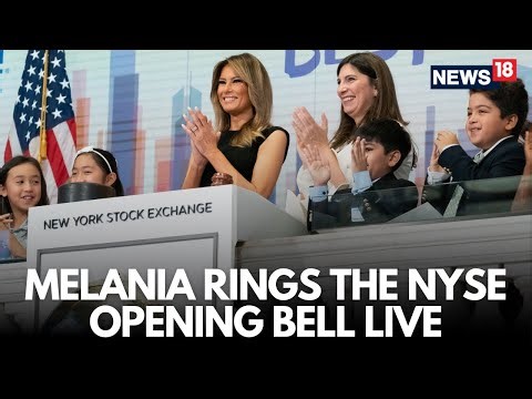 NYSE LIVE: First Lady Melania Trump Rings NYSE Opening Bell to Celebrate MGM Studios' Upcoming Film