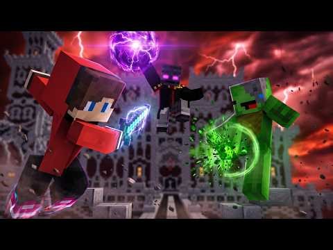 Maizen Minecraft Animation: JJ & Mikey vs. The Nether - The Spreading Infection