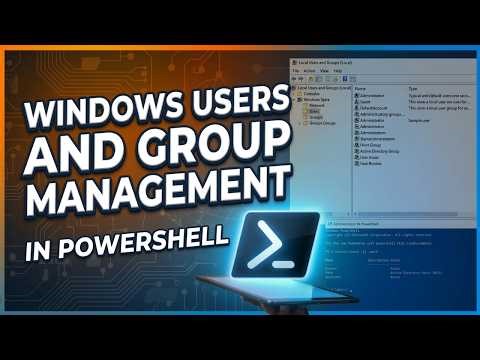 Skip the Control Panel: Manage Users Faster With PowerShell
