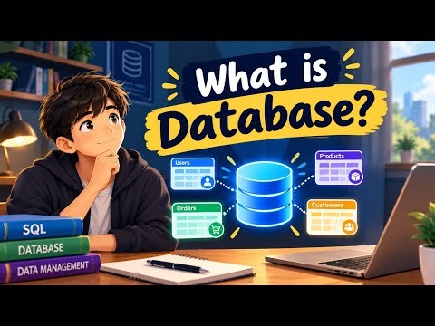 🗄️ What is a Database? | SQL for Beginners