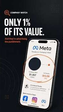 $18B Meta's Settlement Is Only 1% of Its Market Cap #Meta #CompanyWatch