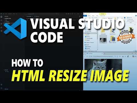 Visual Studio Code HTML How To Resize Image