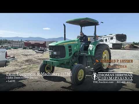 John Deere 6100D Tractor - Up For Auction!