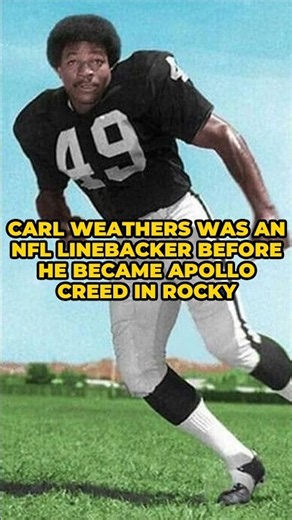 CARL WEATHERS Was an NFL LINEBACKER Before He Became APOLLO CREED in ROCKY