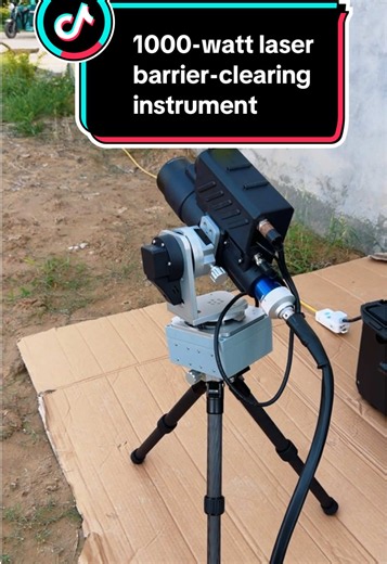 1000-watt laser barrier-clearing instrument#tiktok #laserigniter #laser #toys #tools