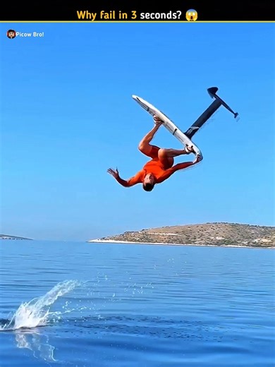 Why Most People Fail in 3 Seconds on This Boat! 😱 | Pump Foil Secret