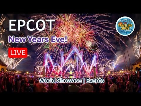 LIVE: New Year’s Eve at EPCOT 2025 🎆 World Showcase