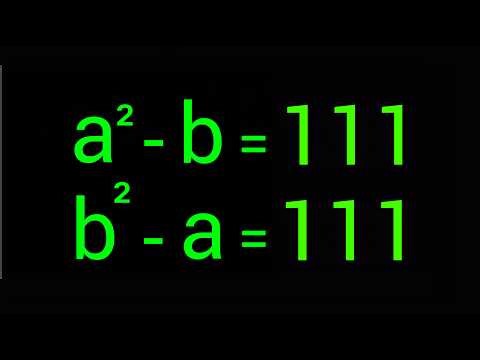 How to Solve for 'a and b' in this problem ?