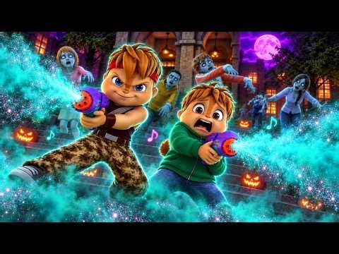 Alvin's Halloween SCARY Squeak-A-Long! 👻🎃 Alvin and the Chipmunks | Cartoon for Kids