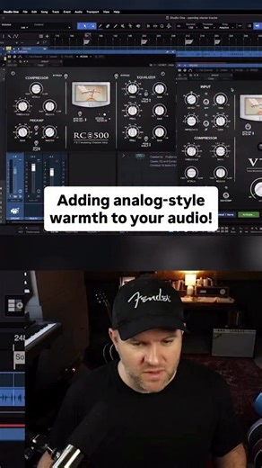 PreSonus on Instagram: "Looking to add analog-style warmth to your tracks? Check this out. In this clip, Joe explores the RC500 and VT1 channel strips to get more energy out of his drum tracks.⁠ ⁠ These channel strips are included in the Fat Channel Collection for Studio One Pro+ members.⁠ ⁠ Check out the full video at the 🔗: @presonus"