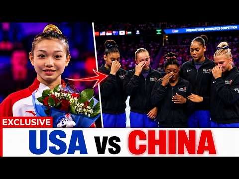 China Ends USA’s 7-Title Streak in the Closest Gymnastics Final Ever