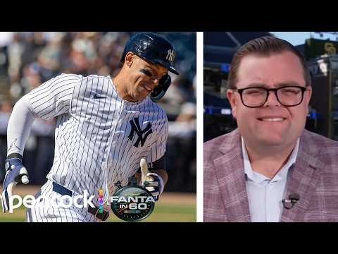 Aaron Judge is trying to play in game 1 against the Boston Red Sox | Fanta in 60 | NBC Sports