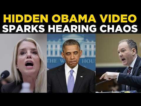 PAM BONDI HEARING LIVE: ‘Hidden’ Obama Footage Ignites Immigration Showdown