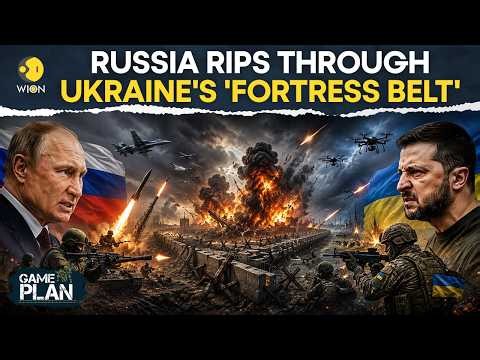 Russian Missiles Batter Ukraine's Last Defensible Frontline | Fall of Kostiantynivka |WION GAME PLAN