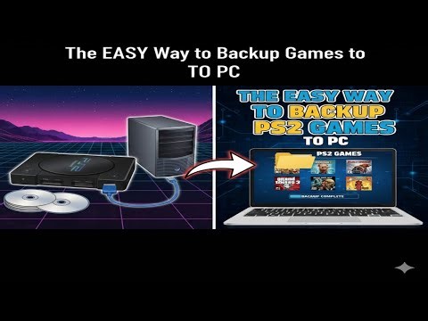The EASY Way to Backup PS2 Games to PC