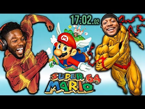 MARK RACES YOURRAGE IN SUPER MARIO 64! WHO IS THE BETTER GAMER?!