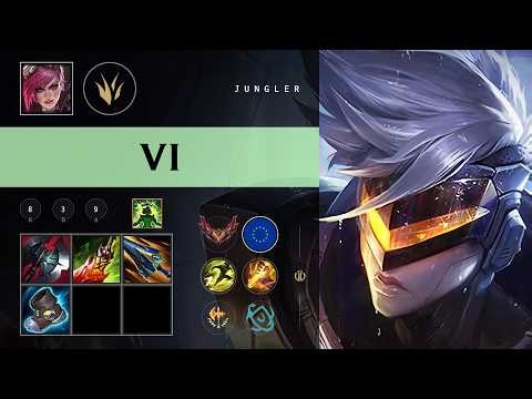 (GX ISMA) Vi Jungle vs Kha'Zix - EUW Grandmaster Patch 26.10