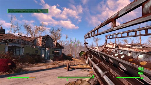 Fallout 4 player creates a modded Mini Nuke launcher that nearly crashes your game when you fire it🎥: u/TheTexasRollerskatr