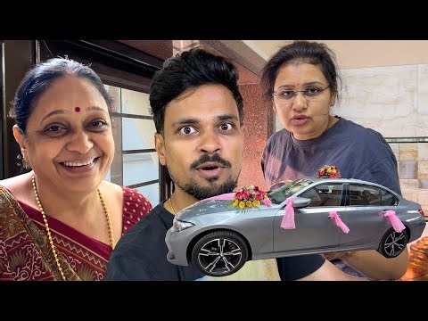 Shaadi ke liye BMW ko flower se Decor kiya aur mummy ne mithai khayi !