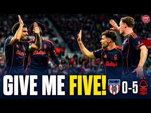 Stadium of Fright! Forest Hit 5 To Move 8 Clear! Sunderland 0-5 Nottingham Forest Match Reaction