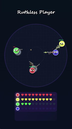 #20 Bouncing Ball Battle Arena ⚔️ Last Ball Standing Wins! #gaming #games #gameplay