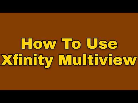 How to use xfinity multiview (Step by Step)