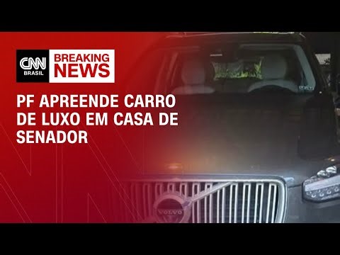 PF apreende carro de luxo em casa do senador Weverton Rocha | LIVE CNN
