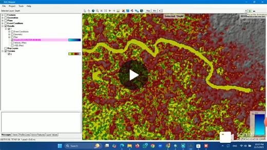#hecras #arcgis #floodmodeling #hydraulicmodeling #gis #waterresourcesengineering | Munif Amzad