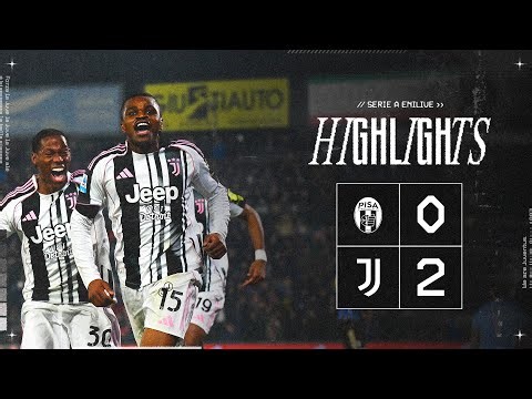 PERFECT WAY TO CLOSE THE YEAR | Pisa 0-2 Juventus | HIGHLIGHTS Serie A
