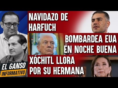 NAVIDAZO DE HARFUCH! CAEN MACHUCHONES. XÓCHITL SALE A LLORAR