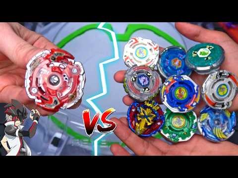 NEW STORM SPRIGGAN vs ALL X OVER PROJECT BEYS Beyblade X Battles